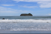 playa playitas manuel antonio view island 
 - Costa Rica