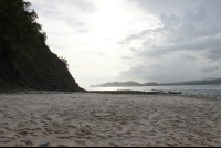 sunset shoreline chora island 
 - Costa Rica