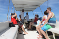 on the catamaran 
 - Costa Rica