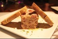 wasabi tuna tartare gusto beach 
 - Costa Rica