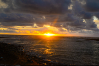 Sunset At Sirena Rivermouth Sirena Ranger Station Corcovado National Park
 - Costa Rica