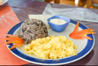 Gallo Pinto With Eggs And Sourcream Restaurante Carolina
 - Costa Rica