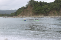 kayaking chora island 
 - Costa Rica