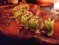 Caterpillar Roll At Buddha Eyes Restaurant
 - Costa Rica