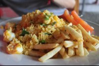 rice with shrimp
 - Costa Rica