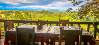 Osa Palmas Restaurant Table Set With View
 - Costa Rica