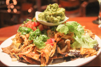 chicken nachos 
 - Costa Rica