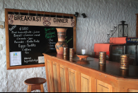 lagarta lodge menu board
 - Costa Rica