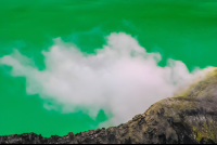 crater closeups poas volcano 
 - Costa Rica