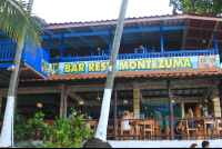 Exterior Sign Montezuma Restaurant
 - Costa Rica