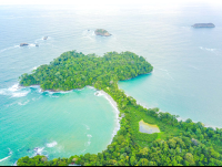 Manuel Antonio National Park Cathedral Point Looking South Aerial Views
 - Costa Rica