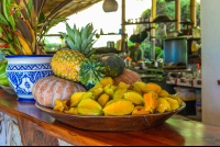 Fruit Platter At Finca Exotica Restaurant Carate
 - Costa Rica