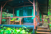 La Leaona Tent Cabin Entrance
 - Costa Rica