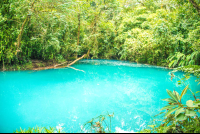 Blue Lagoon View From The Trail
 - Costa Rica