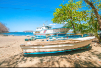        Fishing Boat On Playa Carrillo Sand
  - Costa Rica