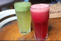 immune booster juice and lemonade olam restaurant santa teresa 
 - Costa Rica