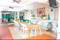 Tables Near The Pool Selina Hostel Manuel Antonio
 - Costa Rica