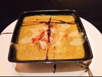 Auyama Pumpkin Soup At Buddha Eyes Restaurant
 - Costa Rica