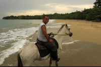 terraventuras beach horseback ride raoul 
 - Costa Rica