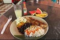 curu authentic meal dining hall 
 - Costa Rica