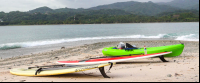 Parked Kayaks Sup Chora Island
 - Costa Rica