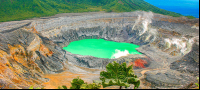 crater poas volcano 
 - Costa Rica