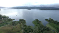 aerial view of lake arenal
 - Costa Rica