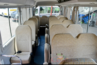 Passenger Coaster Van Seat Row View
 - Costa Rica