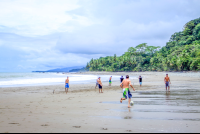        pinuelas beach attraction futbol game 
  - Costa Rica