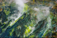 Steaming Fumaroles Poas
 - Costa Rica