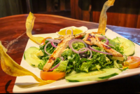 grilled chicken salad 
 - Costa Rica