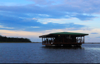 mawamba katonga floating restaurant 
 - Costa Rica