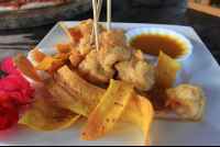 amimodo coconut shrimp 
 - Costa Rica