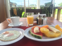 samara inn breakfast view 
 - Costa Rica