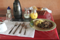 gallo pinto brekfast 
 - Costa Rica