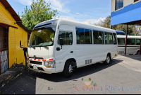 Passenger Coaster Van Lateral View With Perspective
 - Costa Rica