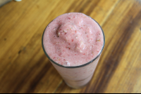 berry heaven smoothie olam restaurant santa teresa 
 - Costa Rica