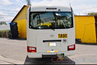 Passenger Coaster Van Back View
 - Costa Rica