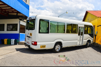 Passenger Coaster Van Back Lateral View
 - Costa Rica