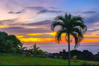 sunset from bar 
 - Costa Rica