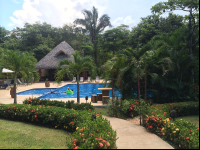 pool and garden yard hotelleyenda 
 - Costa Rica