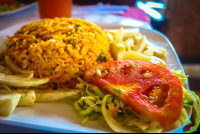        Grande De Orosi Whitewater Rafting Rice With Chicken
  - Costa Rica