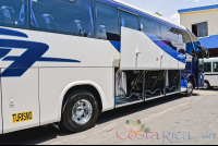 Passenger Coach Lateral View With Luggage Compartment Open
 - Costa Rica