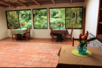 hot springs lodge common area 
 - Costa Rica